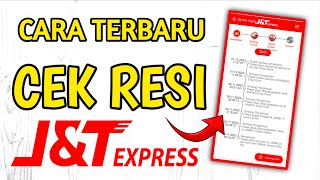 Cara Lacak Resi Paket JampT Cargo [upl. by Nairahcaz]