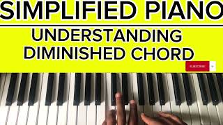 UNDERSTANDING DIMINISHED CHORDS [upl. by Ardnassac]