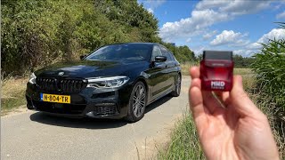 BMW 540i G30  LIVE TUNING on AUTOBAHN  STOCK vs STAGE 1 [upl. by Cherye]