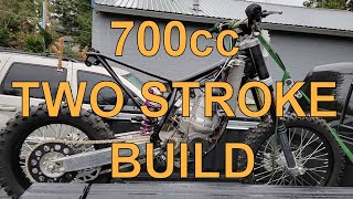 700cc 2 Stroke Build Zabel Maico  Returns [upl. by Aidin735]