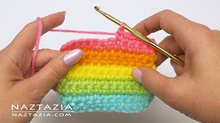 How to CROCHET for BEGINNERS  RIGHT HAND Video by Naztazia [upl. by Eical]