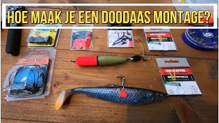 Hoe maak je een doodaas montage simpele montage voor snoekvissen [upl. by Baecher]