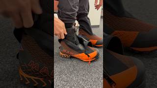 Nordwand 6000 High  crampon compatible expedition boot ASMR 🫡 [upl. by Ahsel]