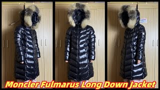 Moncler Fulmarus Long Down Jacket Try on Review From Supkicks [upl. by Pol]