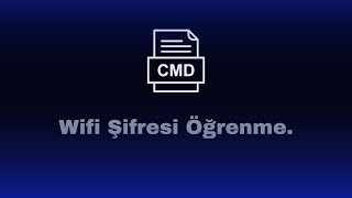 CMD Üzerinden Wifi Şifresini Öğrenme [upl. by Melda]