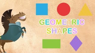 Aprende las formas geométricas en inglés Geometric shapes [upl. by Llij296]