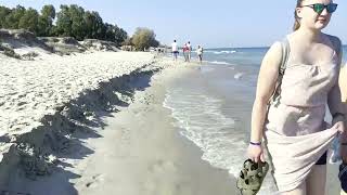 Kos Island 2024 Experience the Bliss of MARMARI Beach  Pure Beach Walk Magic GreekParadise [upl. by Philcox]