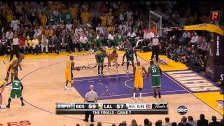 2010 NBA Finals  Boston vs Los Angeles  Game 7 Best Plays [upl. by Aicekal]