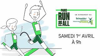 Découvre Paris Run for All  Schneider Electric Marathon de Paris [upl. by Dominica]