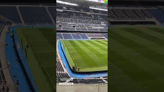 ASÍ ESTÁ EL CÉSPED DEL BERNABÉU 23 MAYO 2024 INTERIOR NUEVO ESTADIO BERNABÉU ANTES DEL BETIS [upl. by Essirahs]