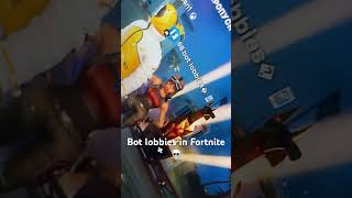 Bot lobbies in Fortnite fortnite fortniteclips botlobbyserver sigma [upl. by Enert15]