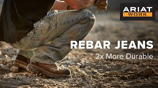 Ariat Rebar Work Jeans [upl. by Glinys]