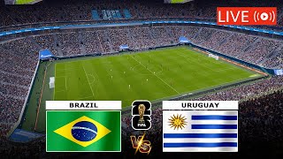 🔴BRAZIL VS URUGUAY LIVE STREAMING TODAY  FIFA WORLD CUP QUALIFIER CONMEBOL LIVE FULL MATCH [upl. by Paley]