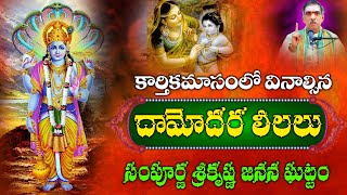 Damodara Leelalu  Karthika Masam  Bhagavatam  By Brahmasri Vaddiparti Padmakar Garu [upl. by Veda943]