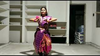 kuchipudi  pranavalayam song danceShyam singha roy Ansikakhecharidurgam pranavalayam [upl. by Enixam]