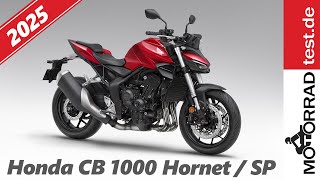 Honda CB 1000 Hornet  SP  Neu für 2025 [upl. by Notlit]