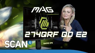 The Monitor That Does It All  MSI MAG 274QRF QD E2 [upl. by Nador]