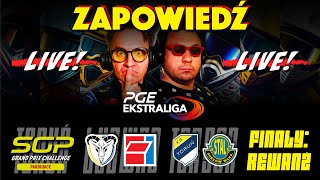 🔴⚪ LIVE ZAPOWIEDZI  PGE EKSTRALGA 2024 FINAŁY REWANŻE [upl. by Anele]