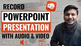 How to Record a PowerPoint Presentation with Audio and Video [upl. by Antipas]