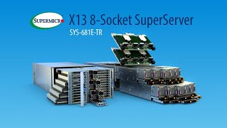 Supermicro SuperMinute X13 8Socket SuperServer [upl. by Aurel]