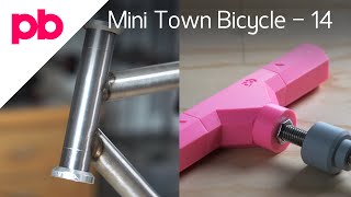 Headset Press 3D Print  Mini Town Bicycle 14 [upl. by Gris]