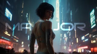 Major Dreams Cyberpunk Ambient A Ghost In The Shell Inspired Music Journey [upl. by Sirred219]