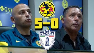 REACCIONES América Femenil 50 Pachuca Femenil [upl. by Arreis958]