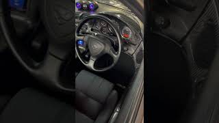 Single turbo half bridge ported rotary engine idle 🎶 FD3S RX7 🎶 13BREW 🎶 ASMR [upl. by Moor]