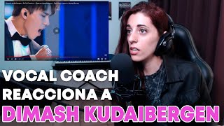 Vocal coach reacciona y analiza a Dimash Kudaibergen  Sinful Passion [upl. by Yelime]