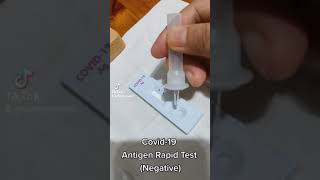 Covid19 Antigen Rapid Test [upl. by Theadora]