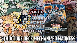 YuGiOh Abriendo Structure Deck Mechanized Madness [upl. by Eizzik]