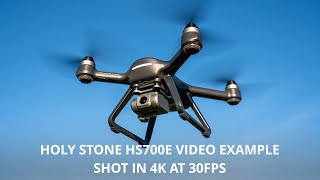 Holy Stone HS700E video example shot in 4K at 30fps [upl. by Hcire]