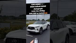 Car ASMR the 2024 Infiniti QX60 Autograph is so Much More Luxurious than you Think [upl. by Stoneman1]