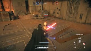 Destroying High Ranked Battlefront II Player Hero Showdown [upl. by Oileve]