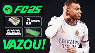 🚨VAZAM AS PRIMEIRAS NOVIDADES DO EA FC 25 FIFA 25 VEJA TUDO [upl. by Hite223]