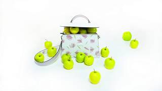 happy genie  presents the worlds first luxury handbag made from apples [upl. by Imuy902]