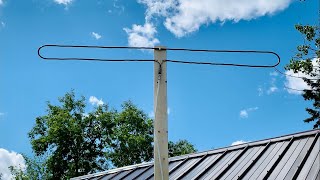 Homemade Folded Dipole TV Antenna performs way better than I expected [upl. by Waldack]