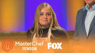 Matilda Ramsay Introduces The Next Challenge  Season 3 Ep 5  MASTERCHEF JUNIOR [upl. by Lissa]