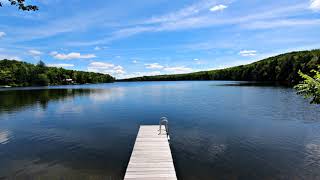 Camp on Martins Pond Peacham Vermont [upl. by Sarad]