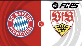 Bayern Munich vs Vfb Stuttgart  Bundesliga  FC 25 [upl. by Faith449]