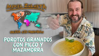 Porotos Granados con Pilco y Mazamorra Plato estrella del verano chileno [upl. by Lynnelle]