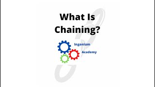 What Is Chaining  Langchain  Ingenium Academy [upl. by Suiradal]