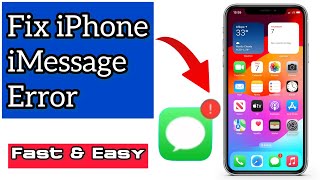 How To Fix iMessage Activation Error on iphone iOS  An error occurred during activation try again [upl. by Nichole]