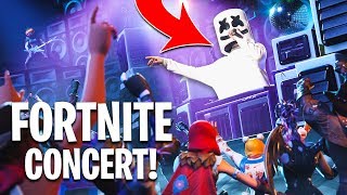 MARSHMELLO Event LIVE IN GAME CONCERT Fortnite Battle Royale [upl. by Malti]