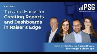 Tips and Hacks for Creating Reports and Dashboards in Raiser’s Edge [upl. by Anod]