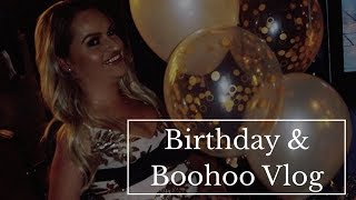 29th Birthday amp BOOHOO ALLGIRLS TV Advert Vlog  tessdaly [upl. by Enaj]