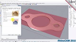 RhinoCAM 2019 Milling Quick Start Guide [upl. by Arezzini436]