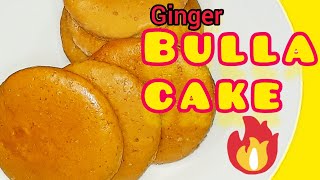 How to make Ginger Bulla cake 🥞 traditional Jamaican cookie baking cakerecipe pastryrecipe [upl. by Tertias]