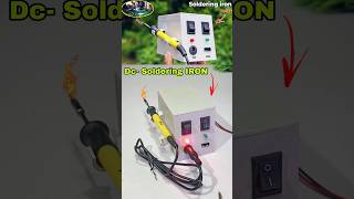 How to make DC Soldering IRON at Home trendingshortsexperimentsolderingyoutubeshort [upl. by Denys67]