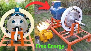 I Built a FREE Electricity Generator in 24 Hours Make Free Electricity Generator Challenge [upl. by Gery]